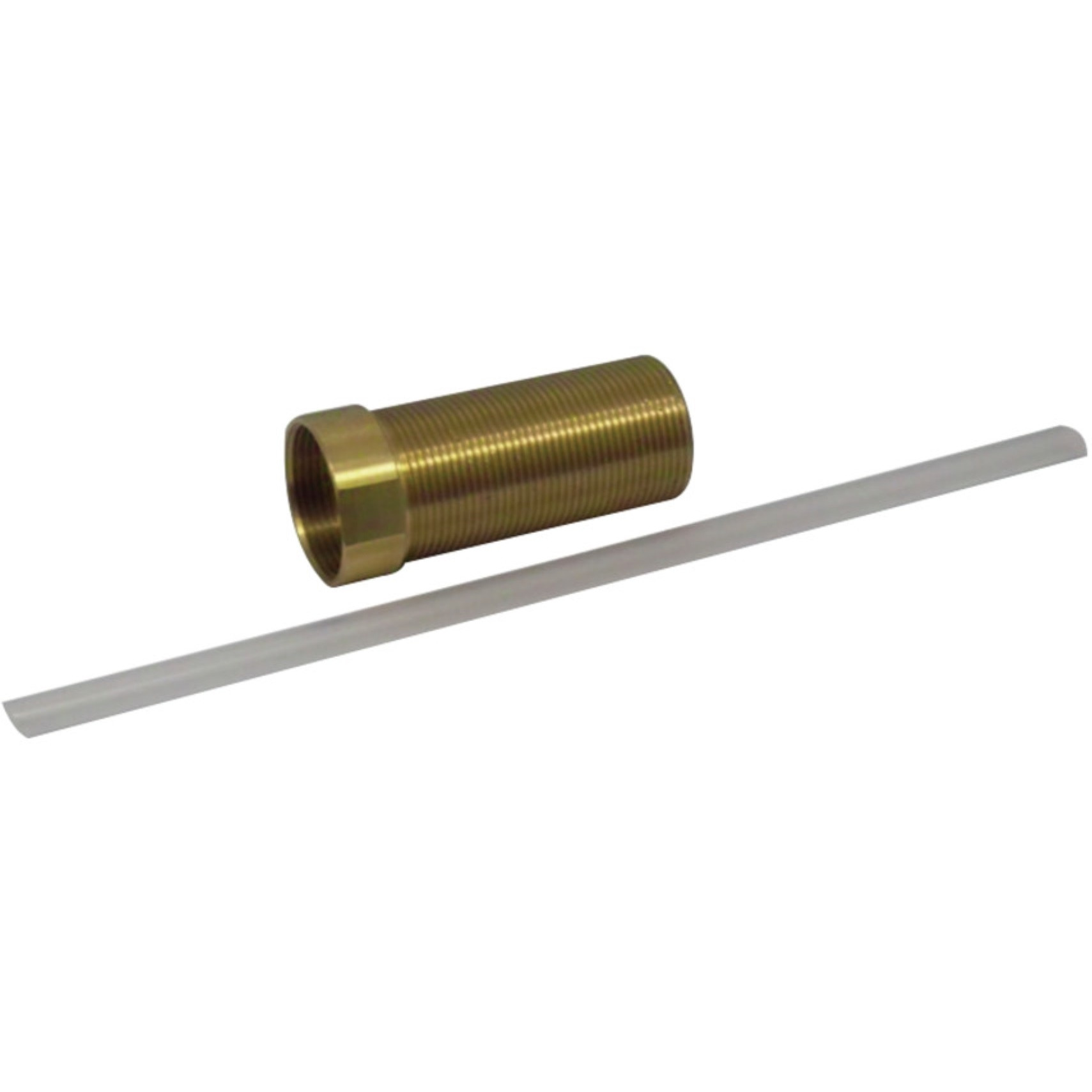 Kingston Brass SDEXTNUT34 Extended Adapter for Soap Dispenser with 3/4" IPS Connection, Brass