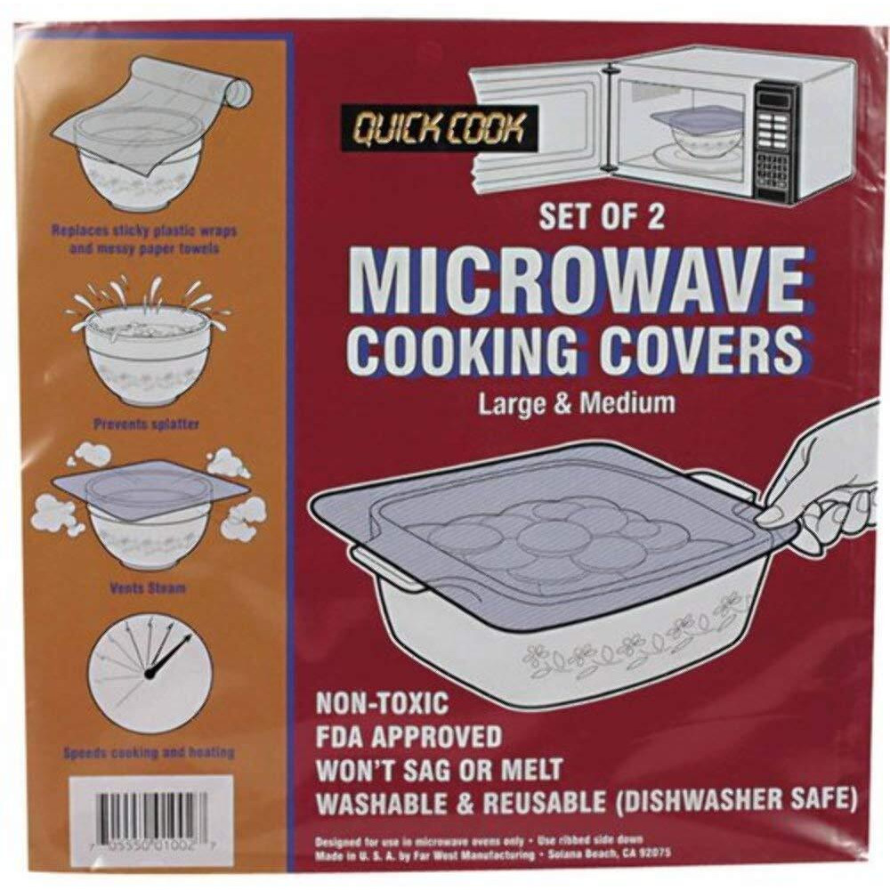 2PK MICROWAVE COOKING COV