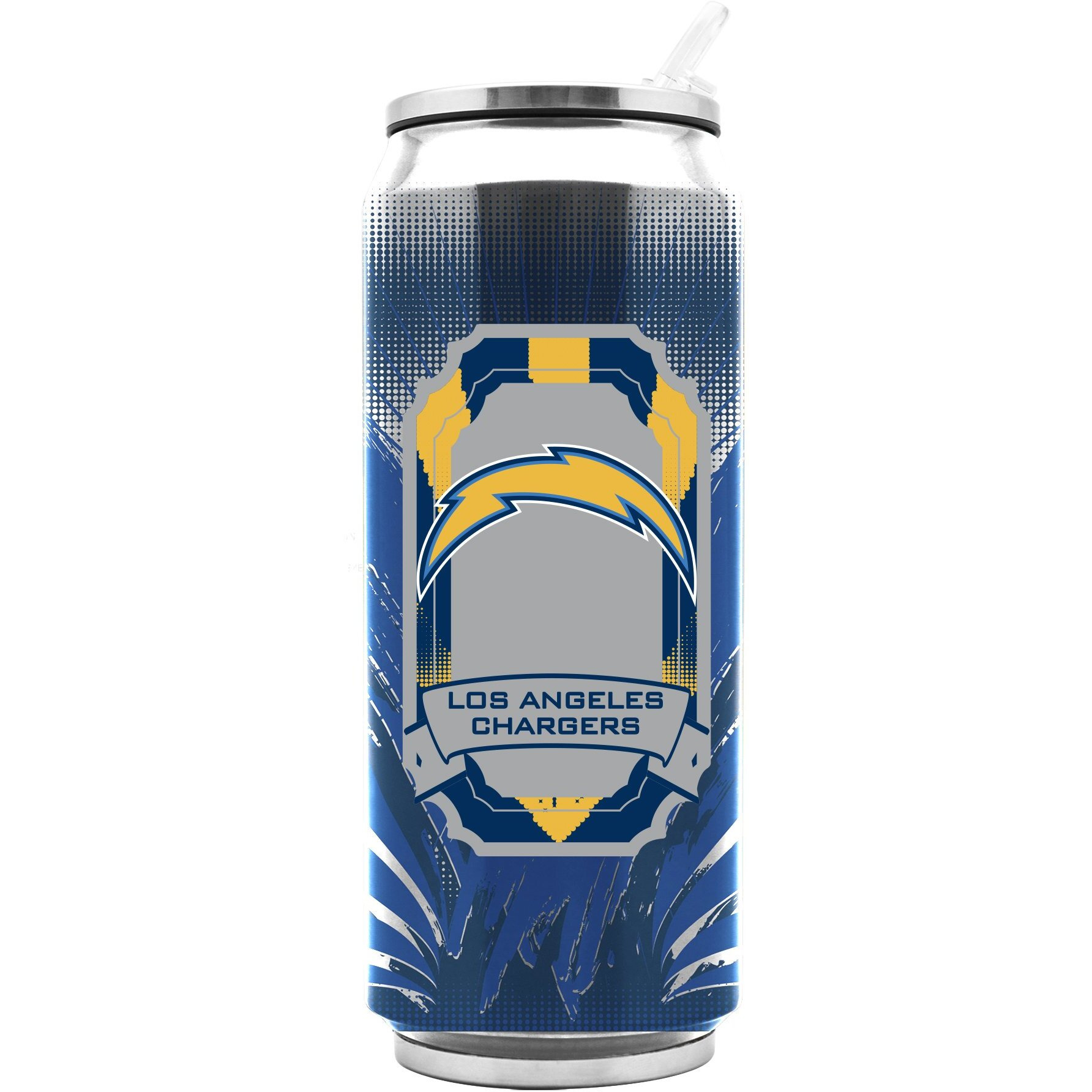 San Diego Chargers Thermo Can Stainless Steel 16.9oz CO