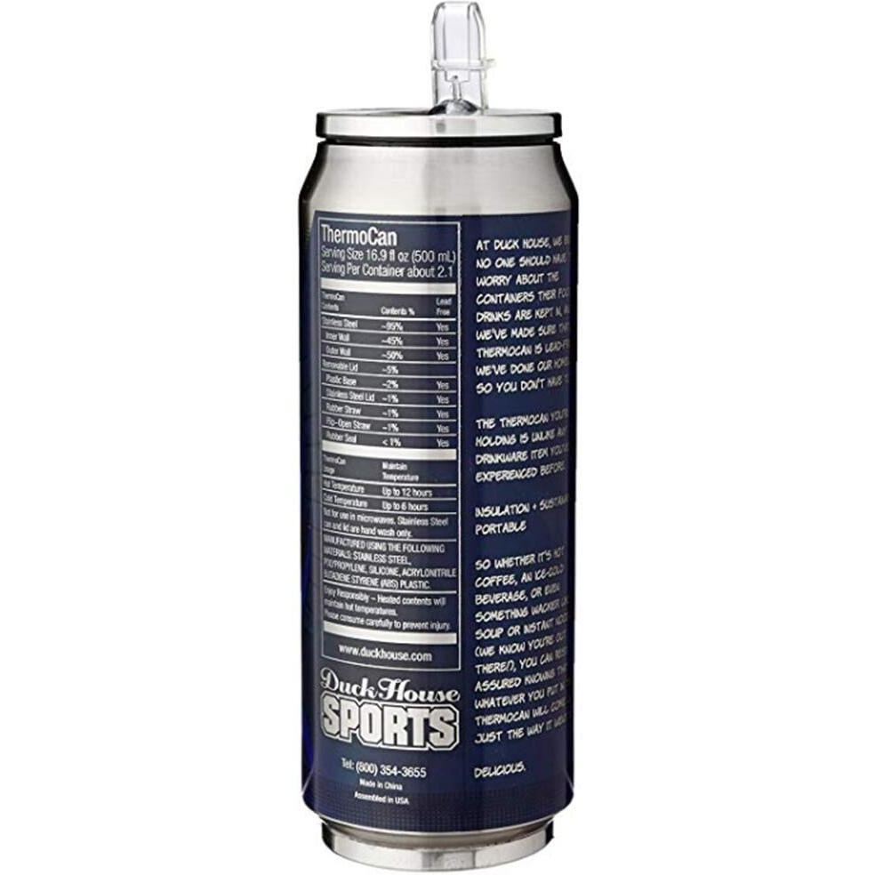 San Diego Chargers Thermo Can Stainless Steel 16.9oz CO