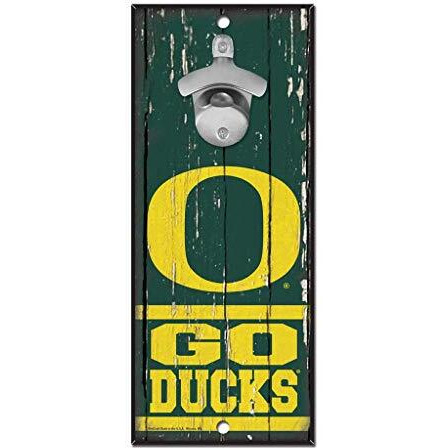 Oregon Ducks Sign Wood 5x11 Bottle Opener