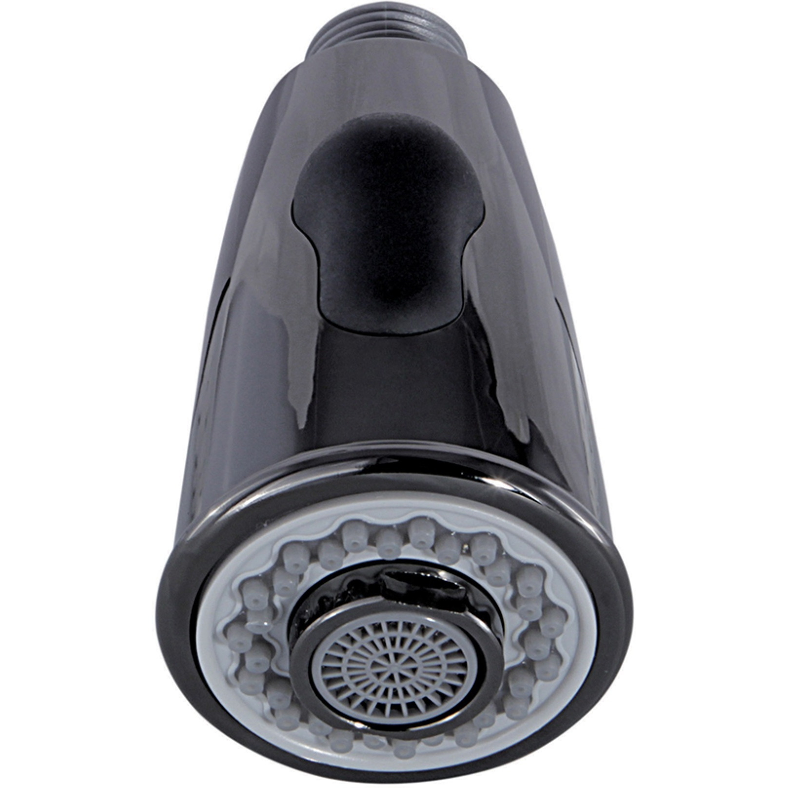 Kingston Brass KDH8500 2-Function Pull-Down Kitchen Faucet Sprayer, Black Stainless Steel