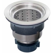 Miseno Universal Kitchen Sink Drain With Removable Colander Strainer Stainless Steel