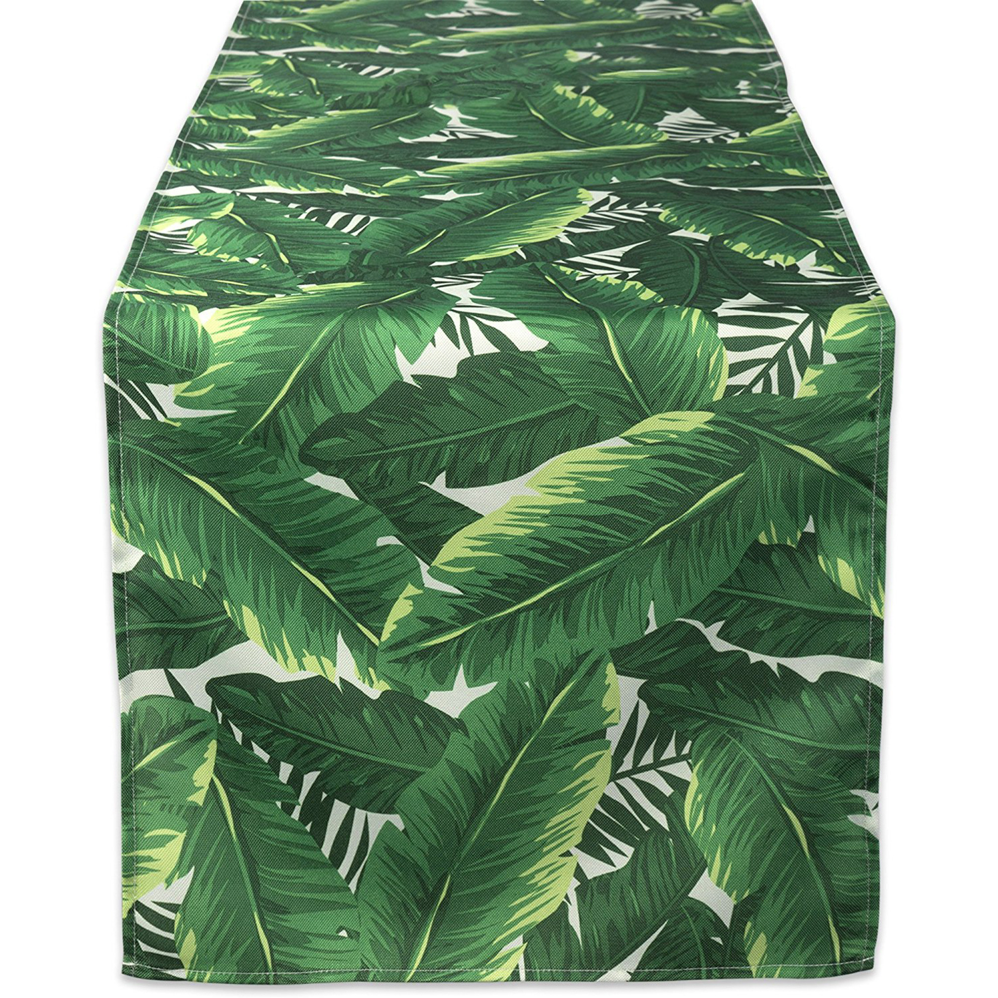DII Banana Leaf Outdoor Table Runner