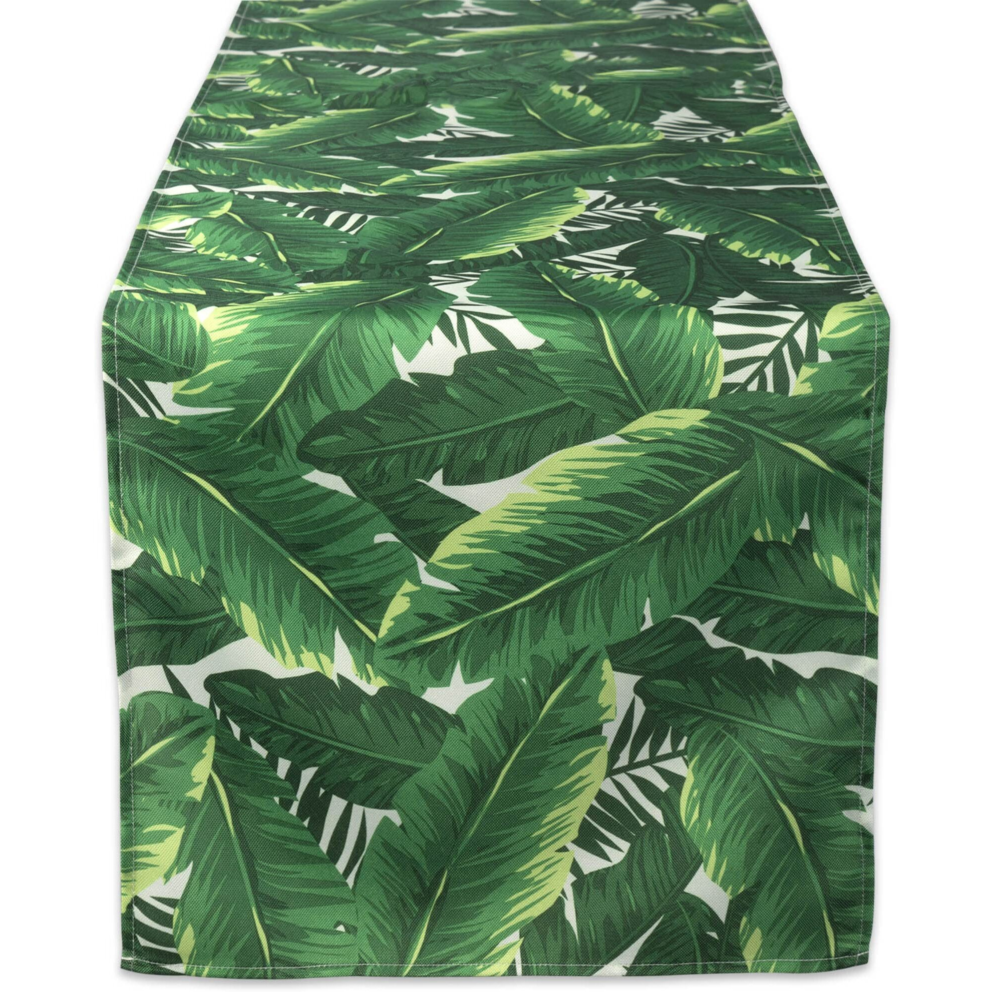 DII Banana Leaf Outdoor Table Runner