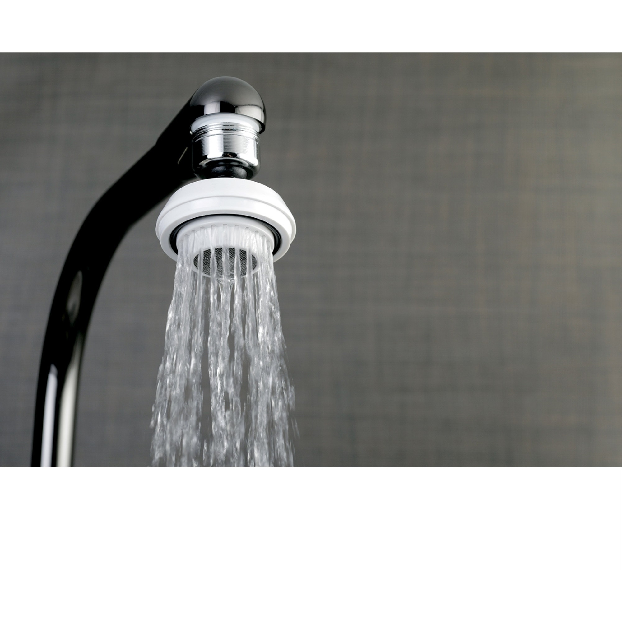 Kingston Brass KA321C20 Wide Range Swivel Kitchen Aerator with Brass Ball Joint, Polished Chrome