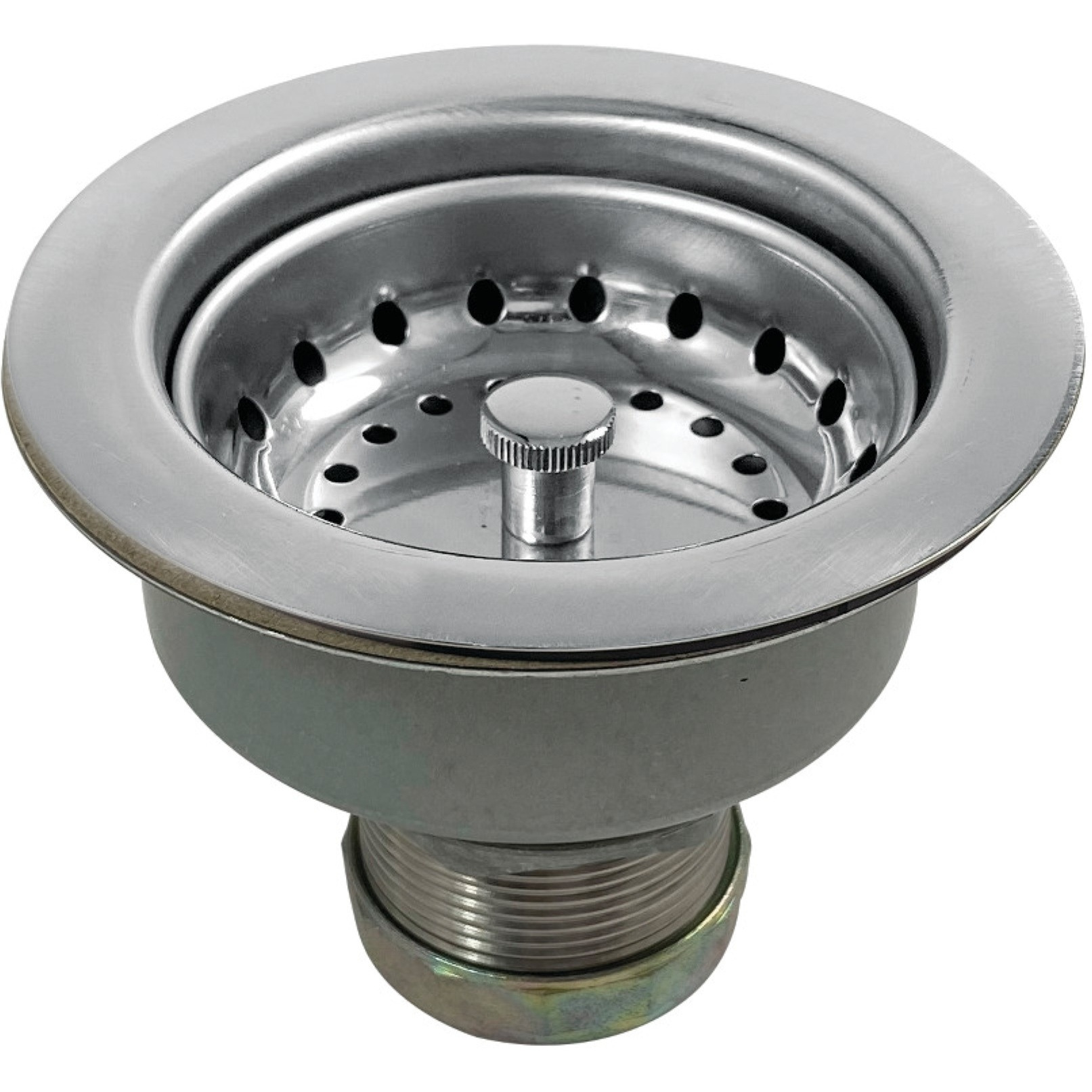 Kingston Brass K112 Tacoma Snap-N-Tite Sink Basket Strainer, Stainless Steel