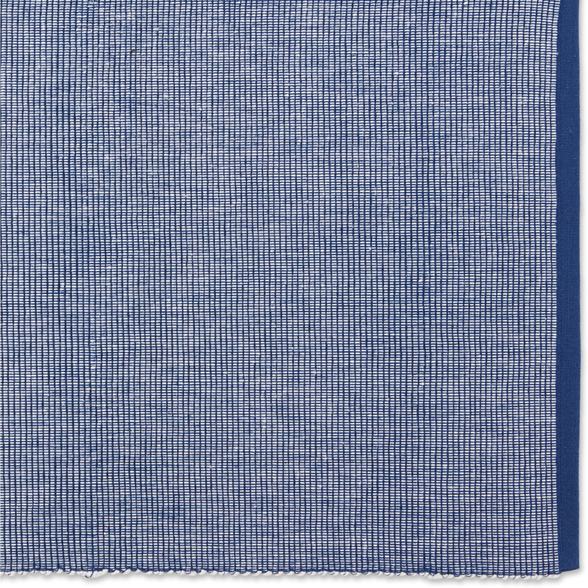 DII Navy & White 2-Tone Ribbed Placemat (Set of 6)