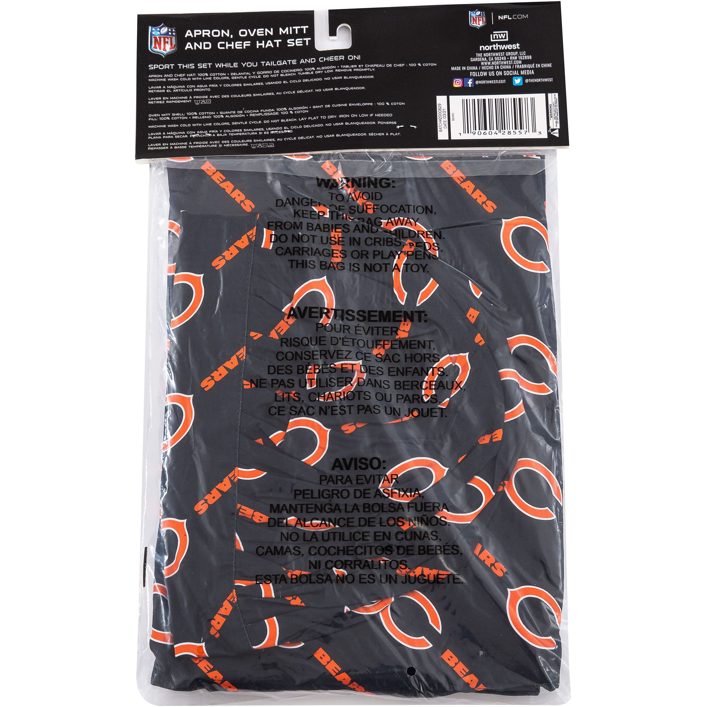 Bears 3Pc Set - Apron Mitt Hat(D0102H94KWU)