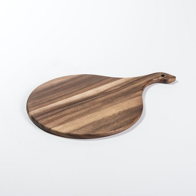 Kalmar Home Acacia Wood Cutting/ Charcuterie Board - Small Round