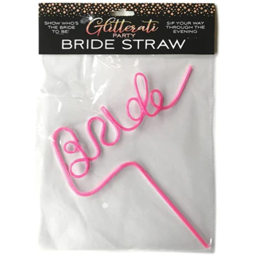 Glitterati Bride Straw