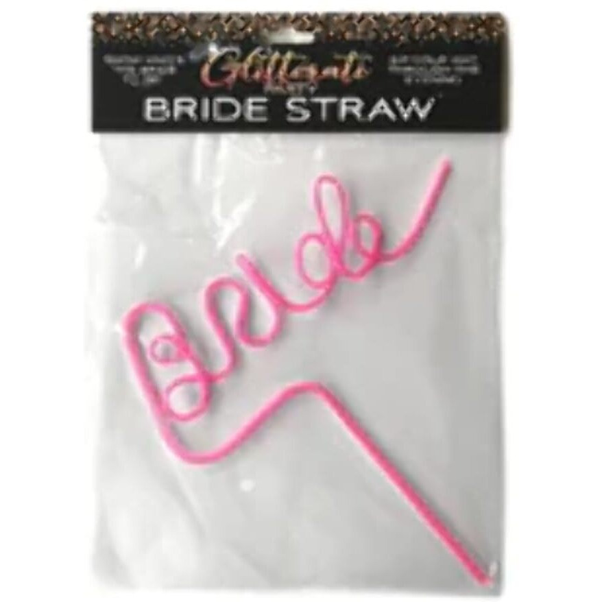 Glitterati Bride Straw