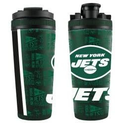 New York Jets Ice Shaker 26oz Stainless Steel