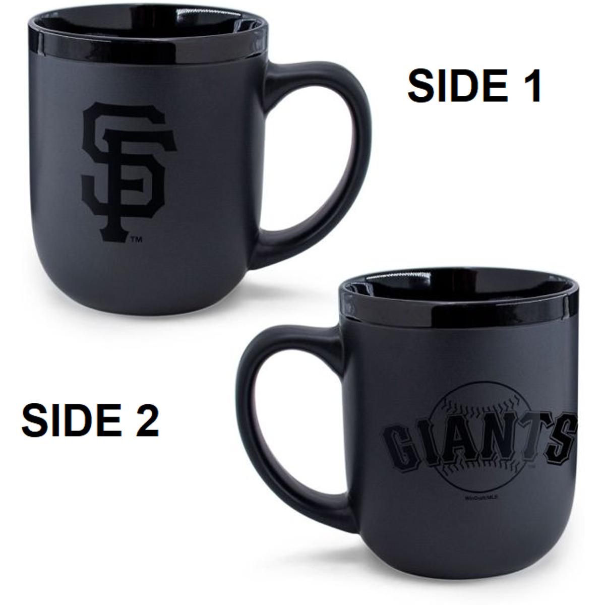 San Francisco Giants Coffee Mug 17oz Matte Black