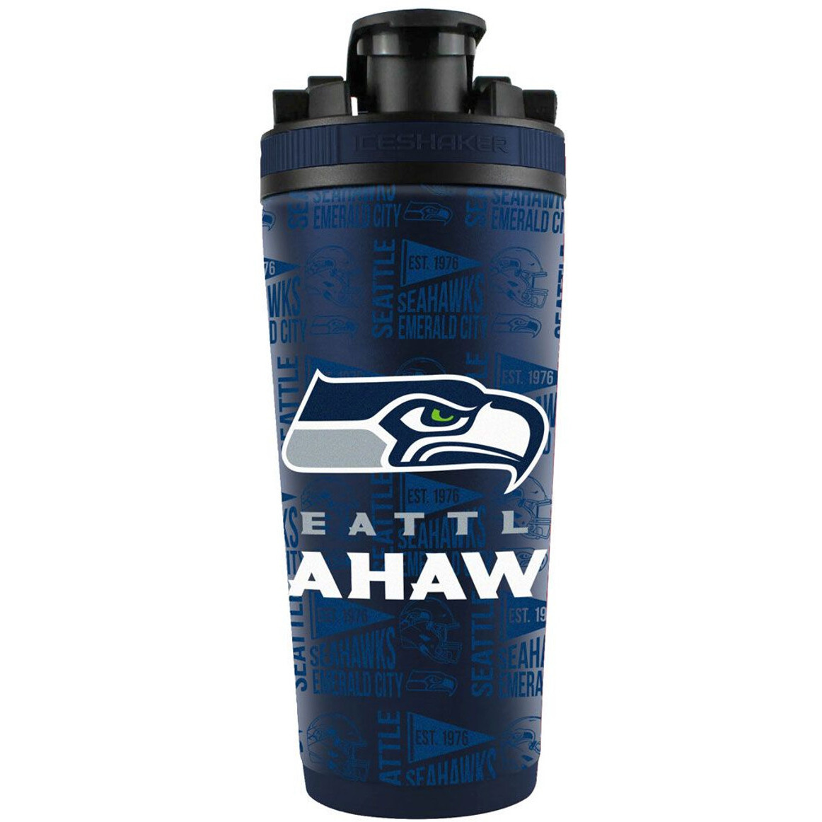 Seattle Seahawks Ice Shaker 26oz Stainless Steel