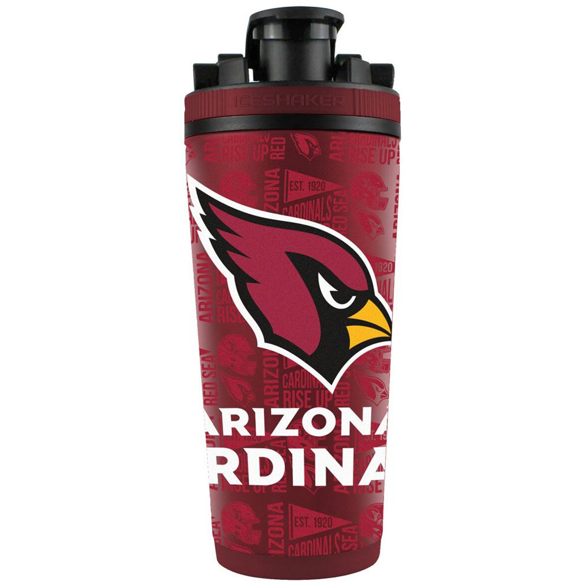 Arizona Cardinals Ice Shaker 26oz Stainless Steel