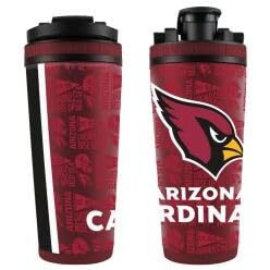 Arizona Cardinals Ice Shaker 26oz Stainless Steel