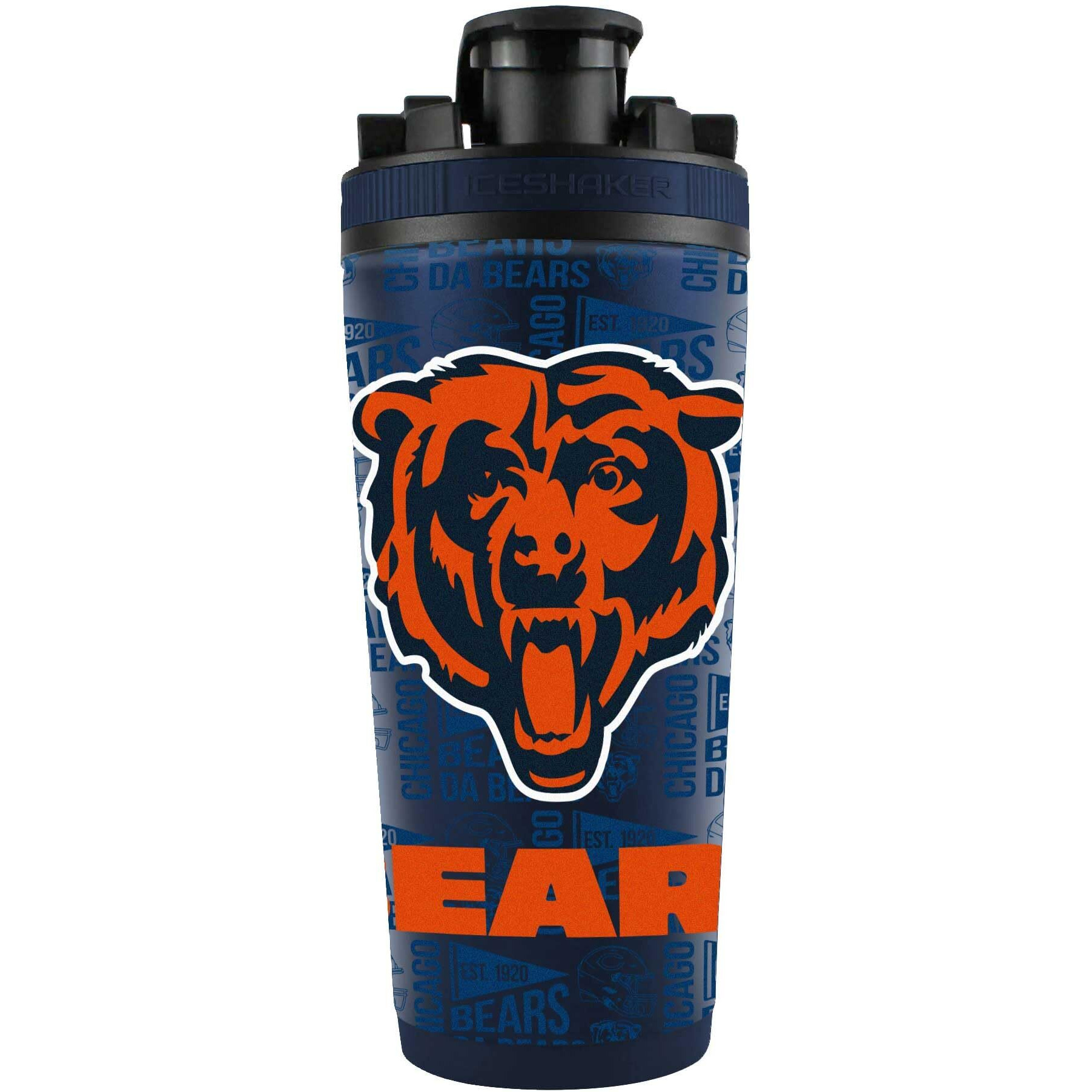 Chicago Bears Ice Shaker 26oz Stainless Steel