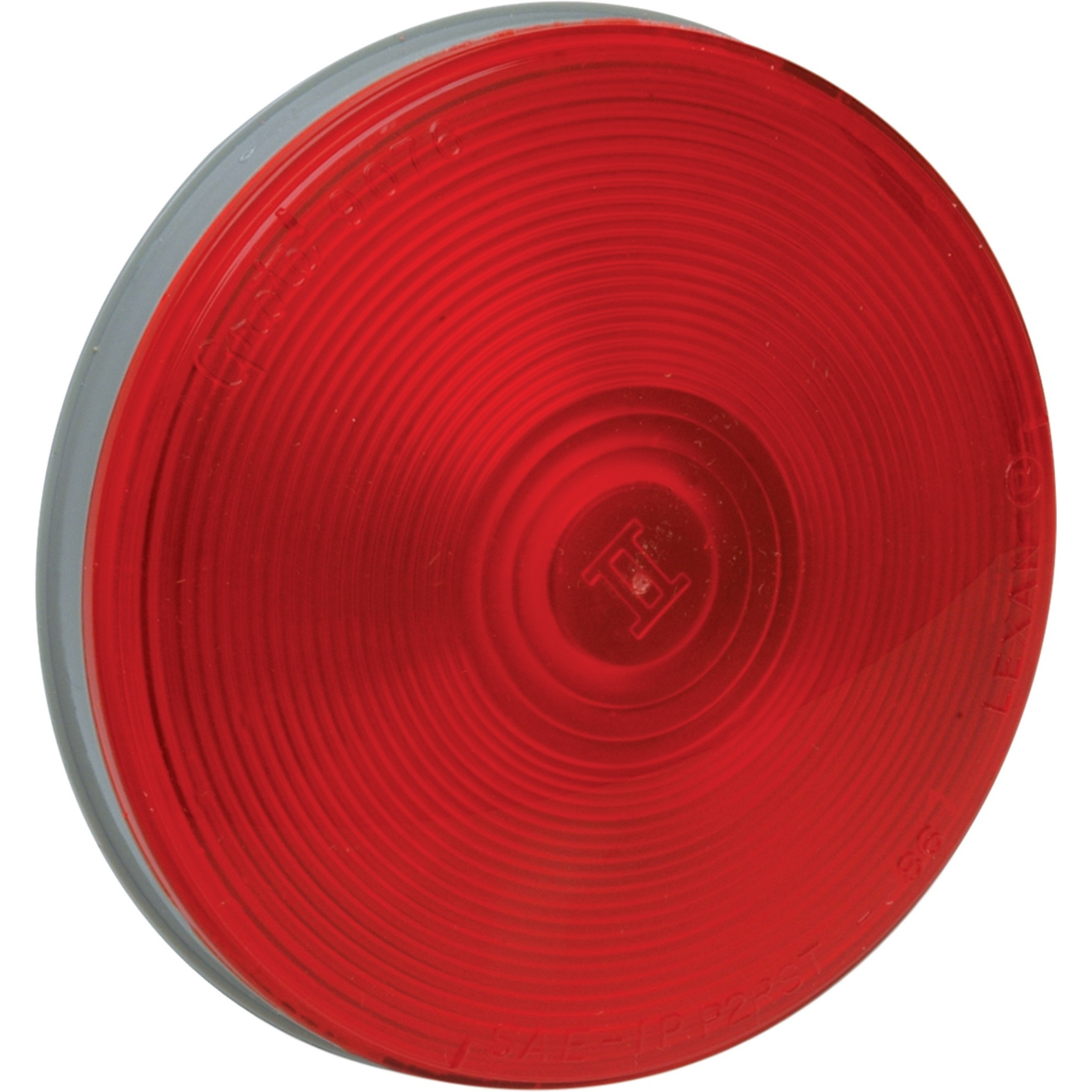 RoadPro RP-53102 4.25-Inch Sealed Grote-Style Stop Turn Tail Light Red Replacement Lens Vehicle Lighting