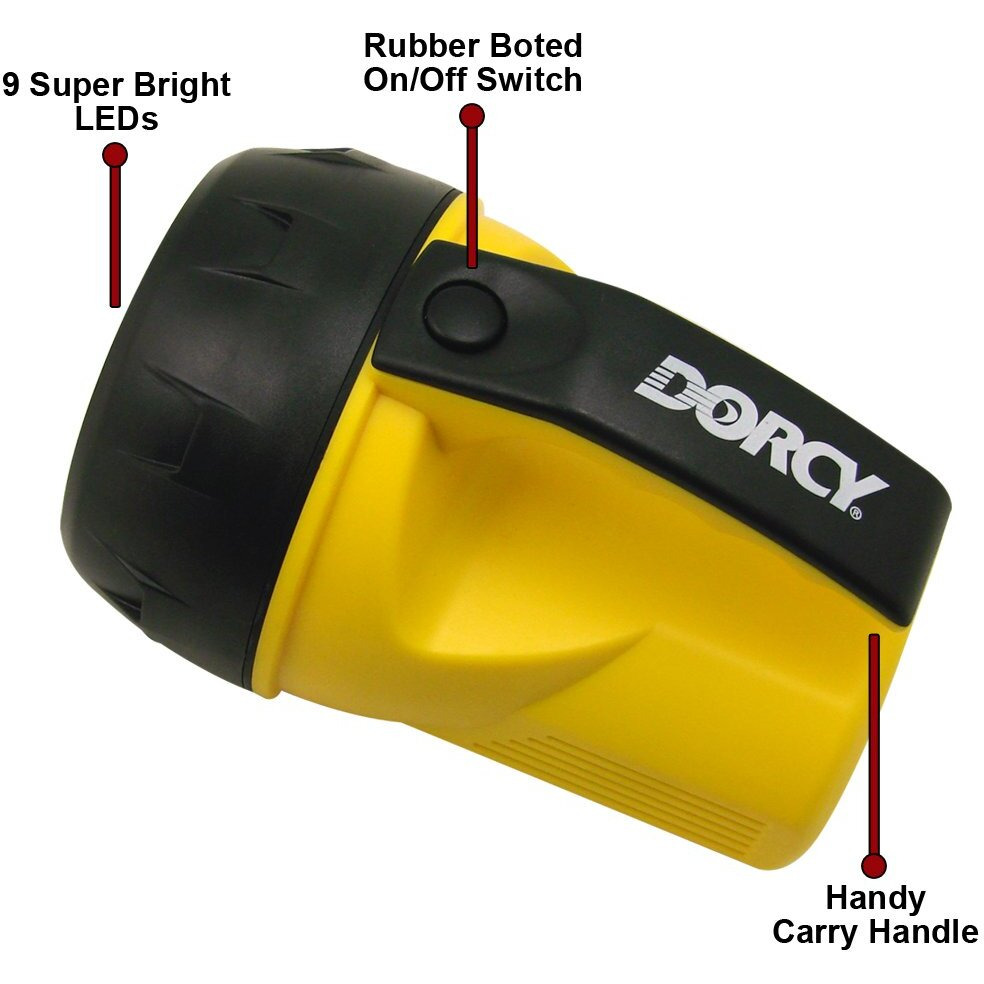 Dorcy Handheld Flashlight/Spot Light, 41-1047