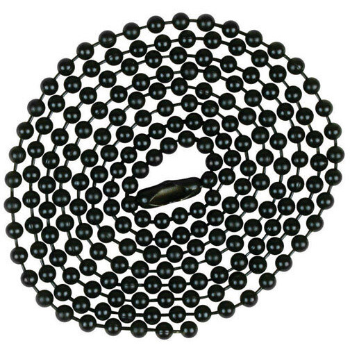 BEADED CHAIN 6 BLACK (Pack of 1)