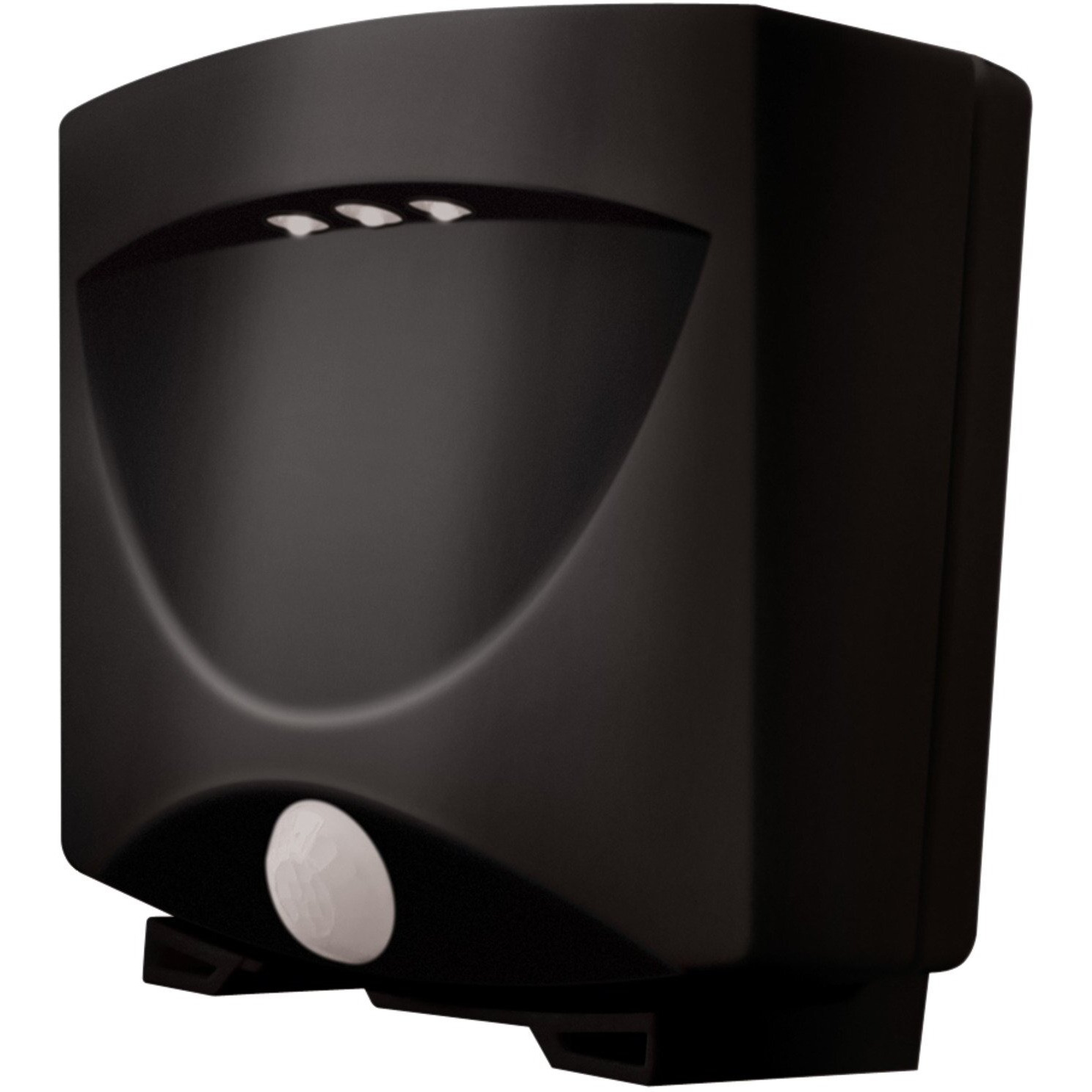 Battery-Powered Motion-Activated Outdoor Night-Light in Bronze