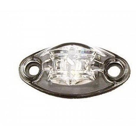 LED MARKER LAMP RED/CLR 2