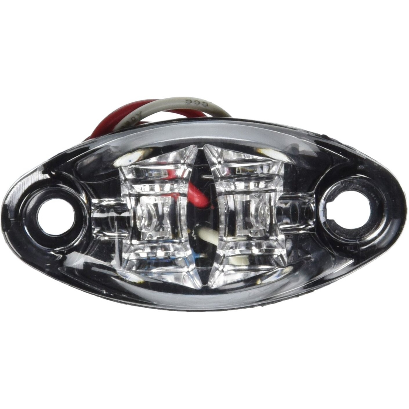 LED MARKER LAMP RED/CLR 2