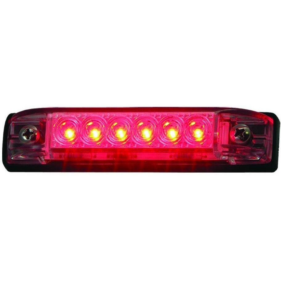 4' RED SLIM LINE LED
