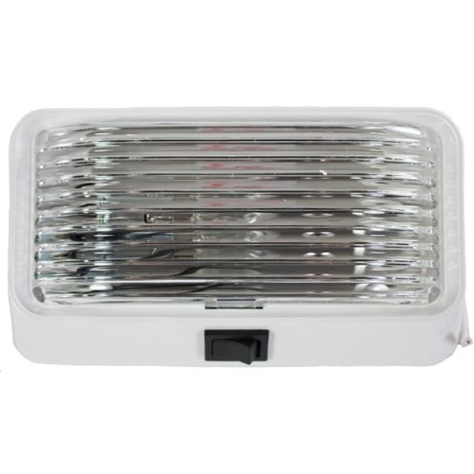 LED PRCH LITE W/SW BWHT C-LENS