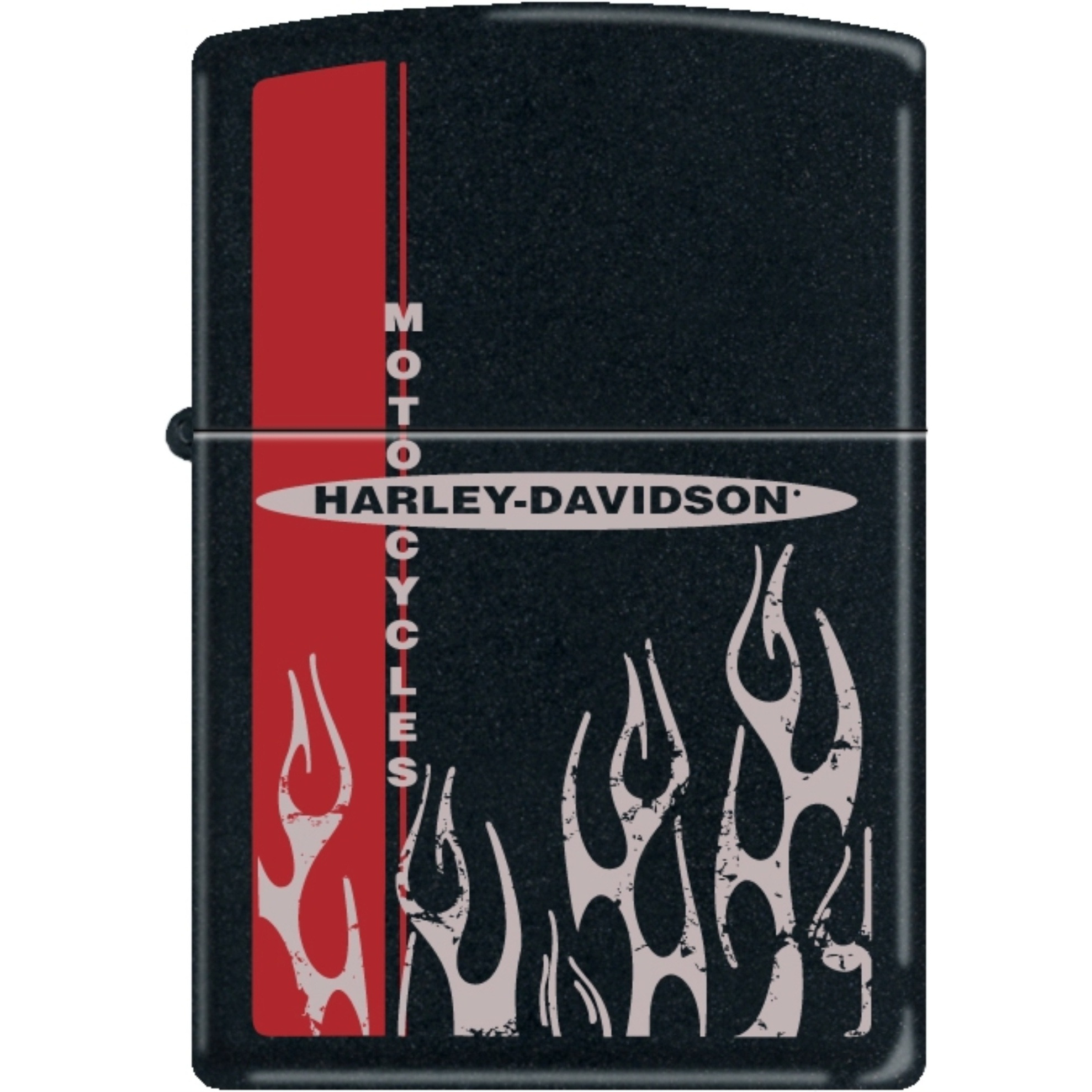 218CI012004 - ZIPPO PROCUT HD Flames Black Matt