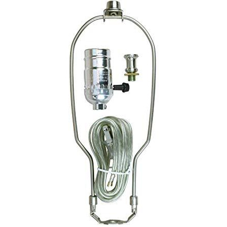 MAKE A LAMP KIT PEWTER (Pack of 1)