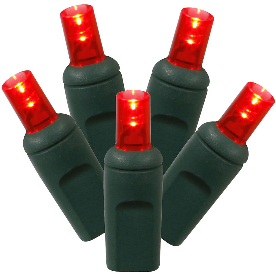 Vickerman 70Lt LED Red/Gw WA EC Set 1Pc 6&quotx35'L - X6G2703CSA