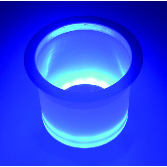 BLUE LIGHTED CUP HOLDER