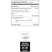 LED FLUSH WHITE 11" 16W (Pack of 1)