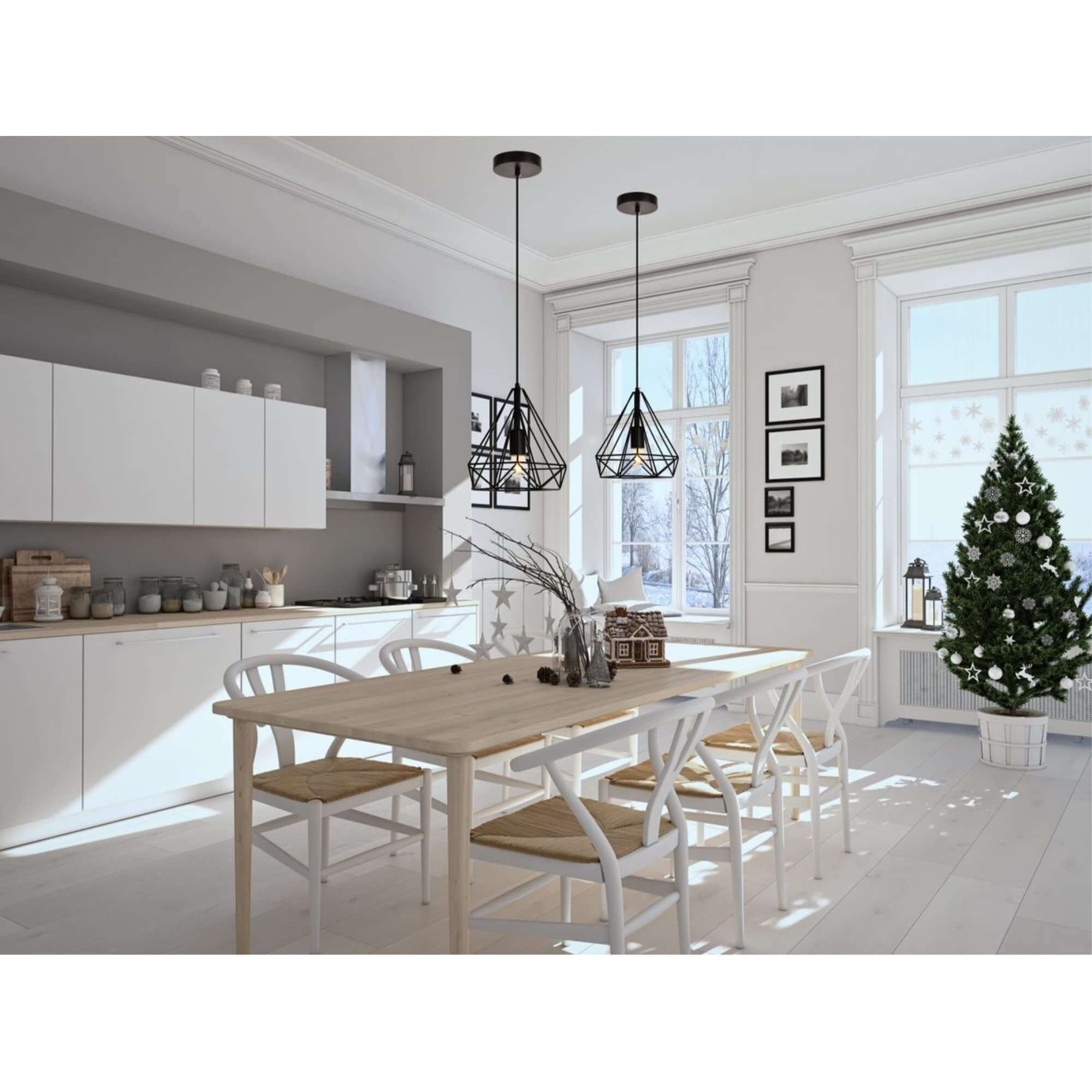 Jago Collection Pendant D9.8 H9.8 Lt1 Black Finish