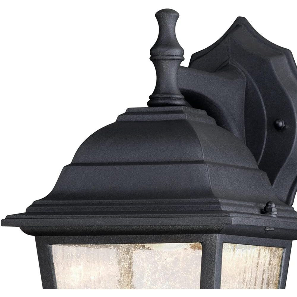 LED WALL LANTERN 9W BLK (Pack of 1)
