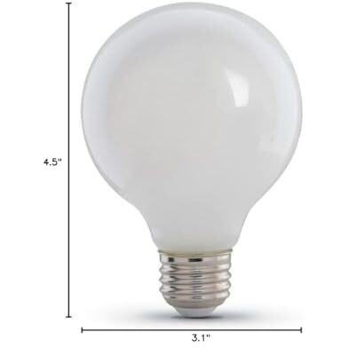 BULB LED G25 SW 3.8W (Pack of 1)