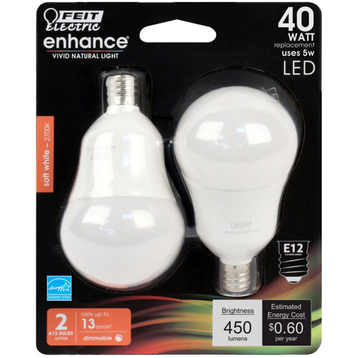 LED FEIT A15 40W EQ SW (Pack of 1)