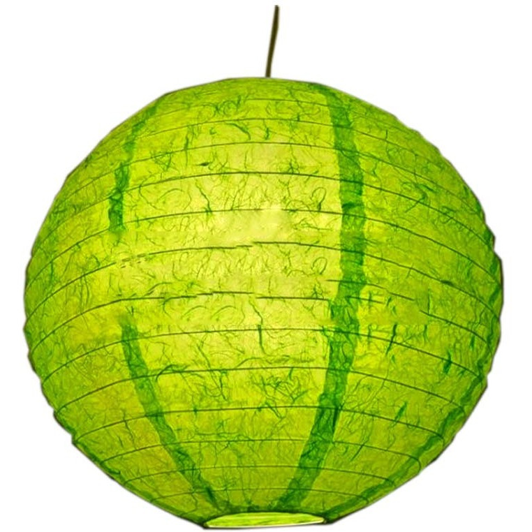[Green] Chinese/Japanese Style Hanging lantern Decorative Paper Lantern 16"