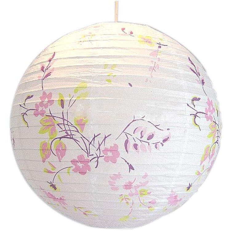 [Flower vine]Chinese/Japanese Style Hanging lantern Decorative Paper Lantern 16"