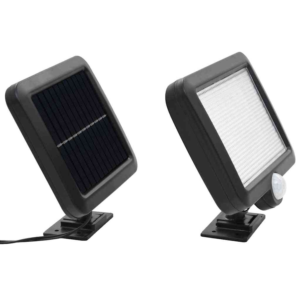 vidaXL Solar Lamp with Motion Sensor LED Lights White