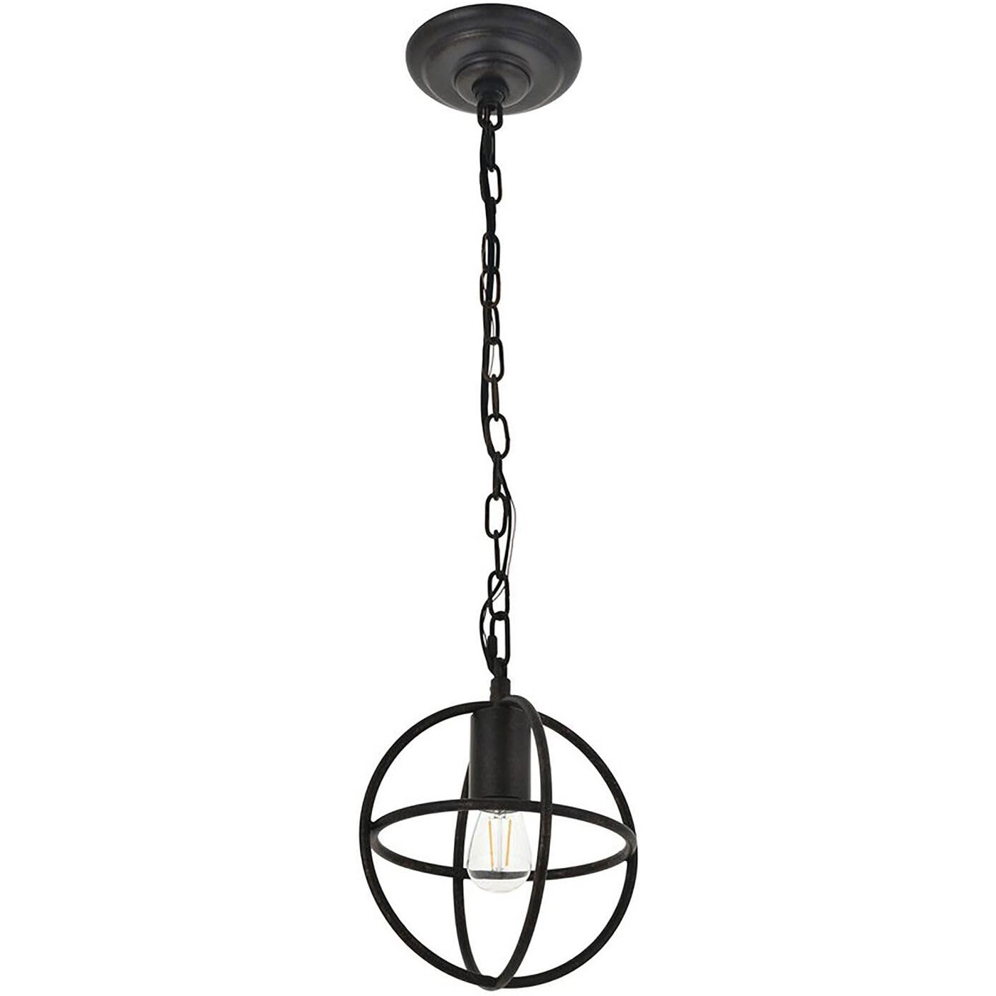 Octavia 1 light dark brown Pendant