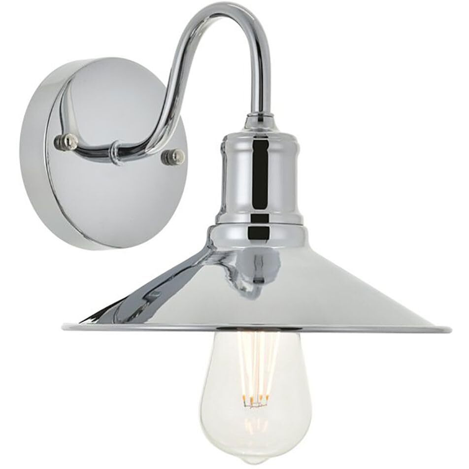 Etude 1 light chrome Wall Sconce