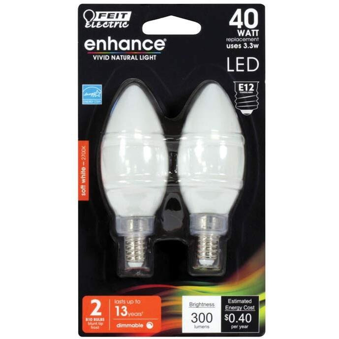 BULB LED TRP SW 3.3W (Pack of 1)
