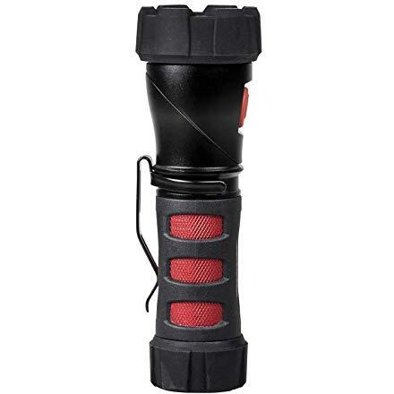 Dorcy Ultra HD Series COB Swivel Flashlight - AAA - Metal - Black, Red