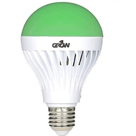 Green LED Light Bulb 9W