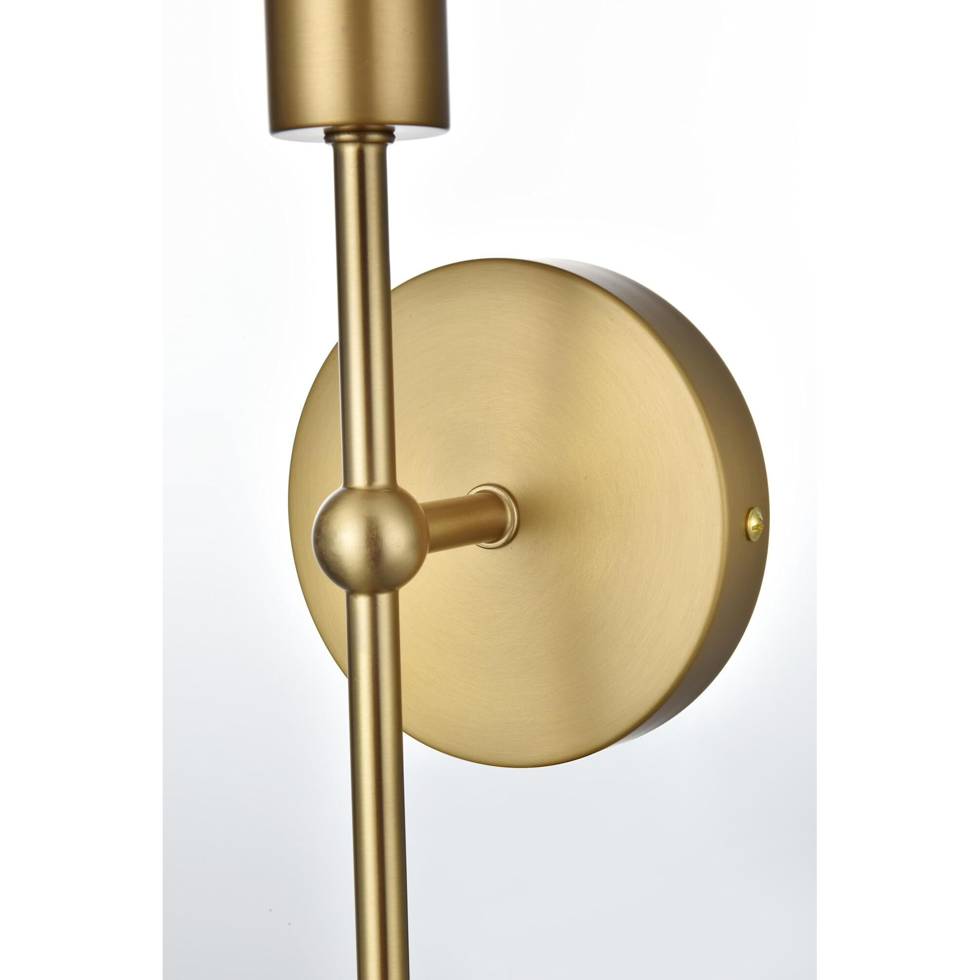 Keely 1 light black wall sconce