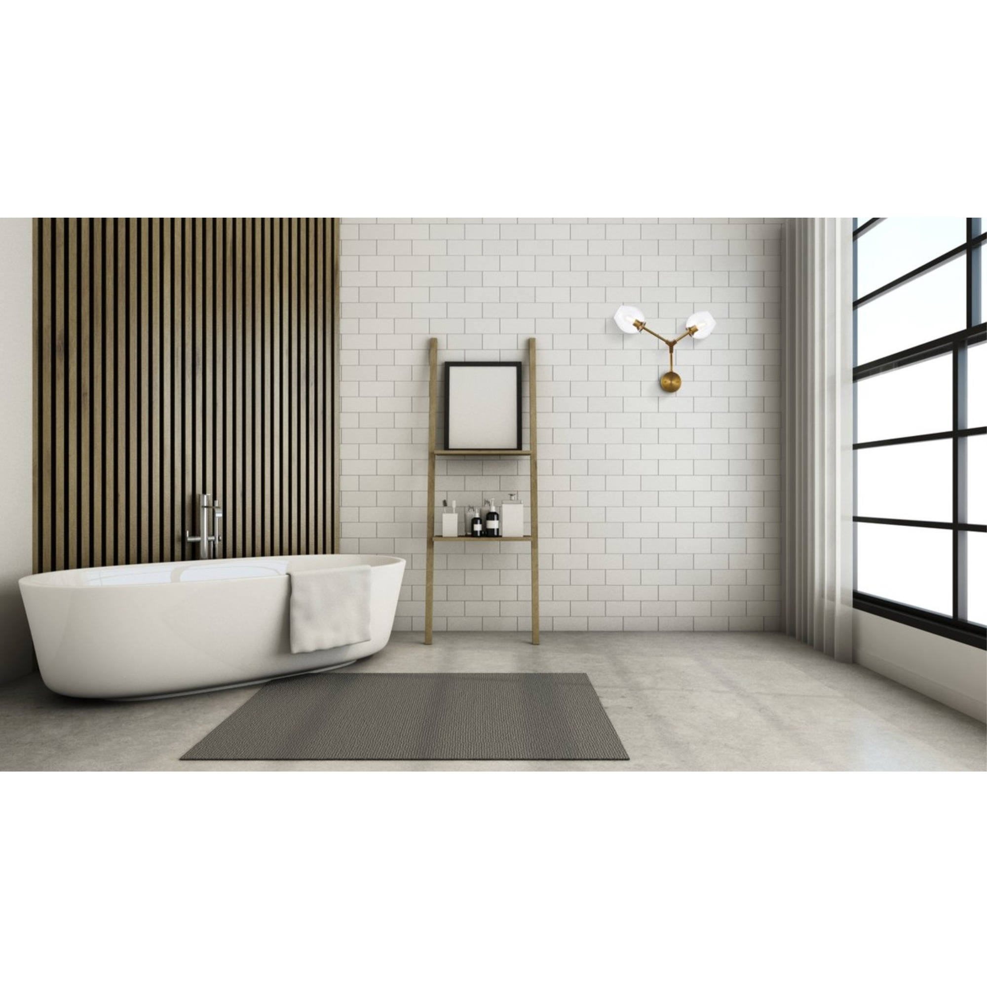 Cavoli 2 lights brass wall sconce