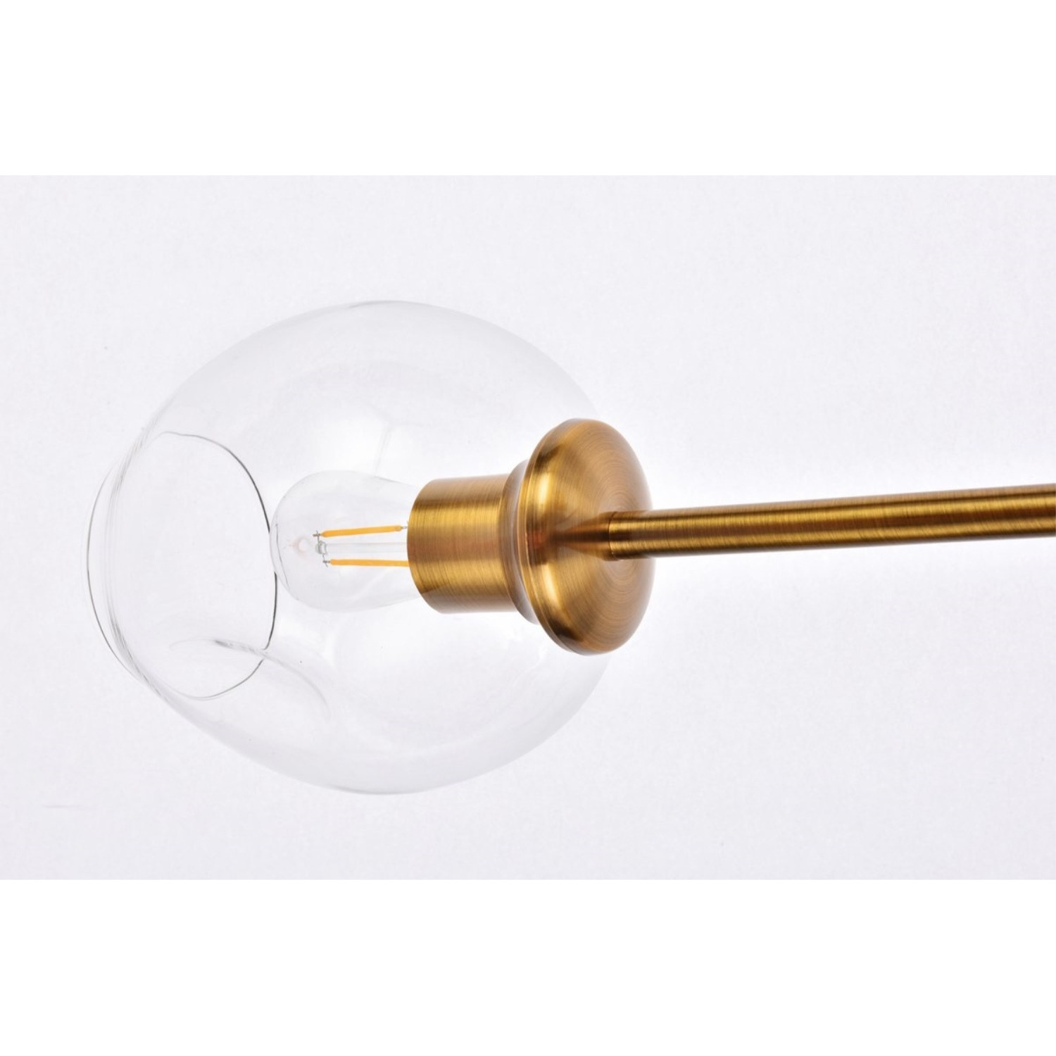Cavoli 2 lights brass wall sconce